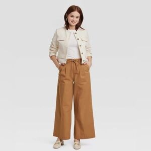 A New Day, Tan Wide-Leg Pants, NWT